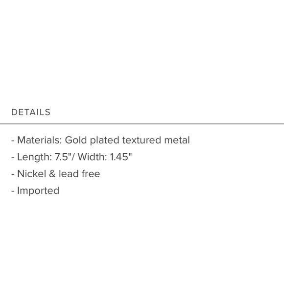 Francesca’s collections Jia cross twisted cuff bracelet - Picture 3 of 4